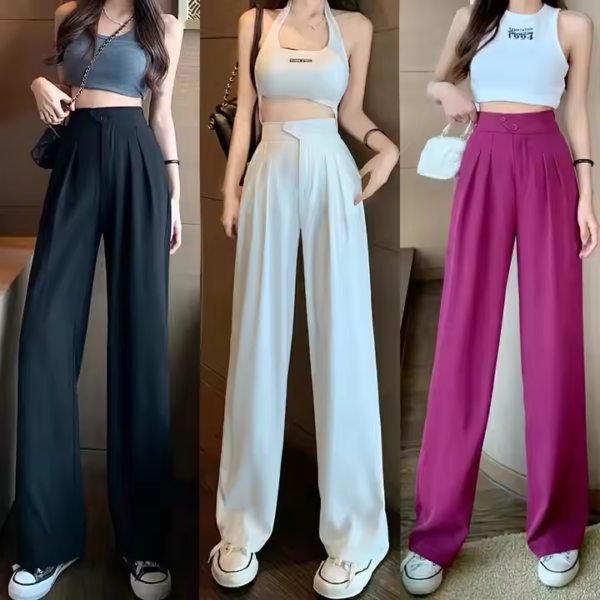 High Waist Wide Leg