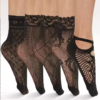 Net Black Socks
