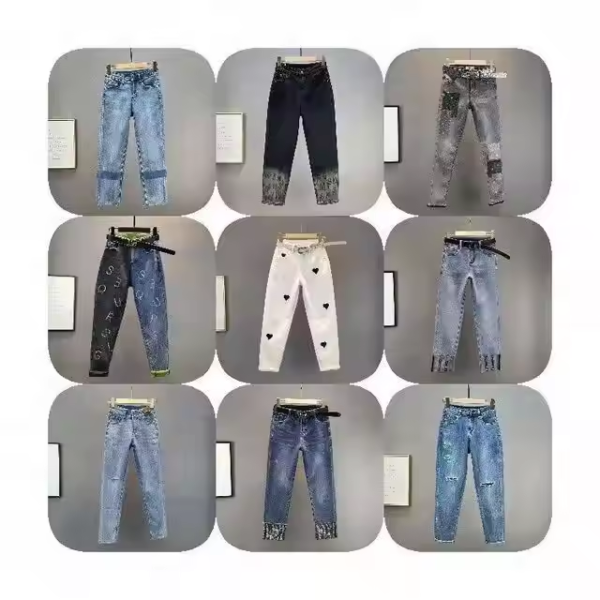 Slim Fit Denim Pants