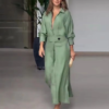 Women's Laceup Shirt Dress3