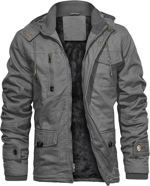 CHEXPEL Men's Thick Winter Jackets