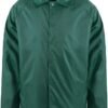Shaka Wear Men’s Coach Jacket Hunter Green