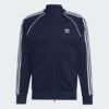 adidas Originals Men's Superstar Track Jacket Night Indigo-White